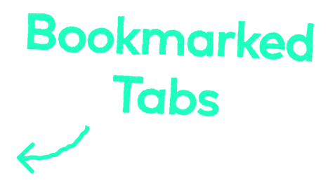 Bookmarked Tabs